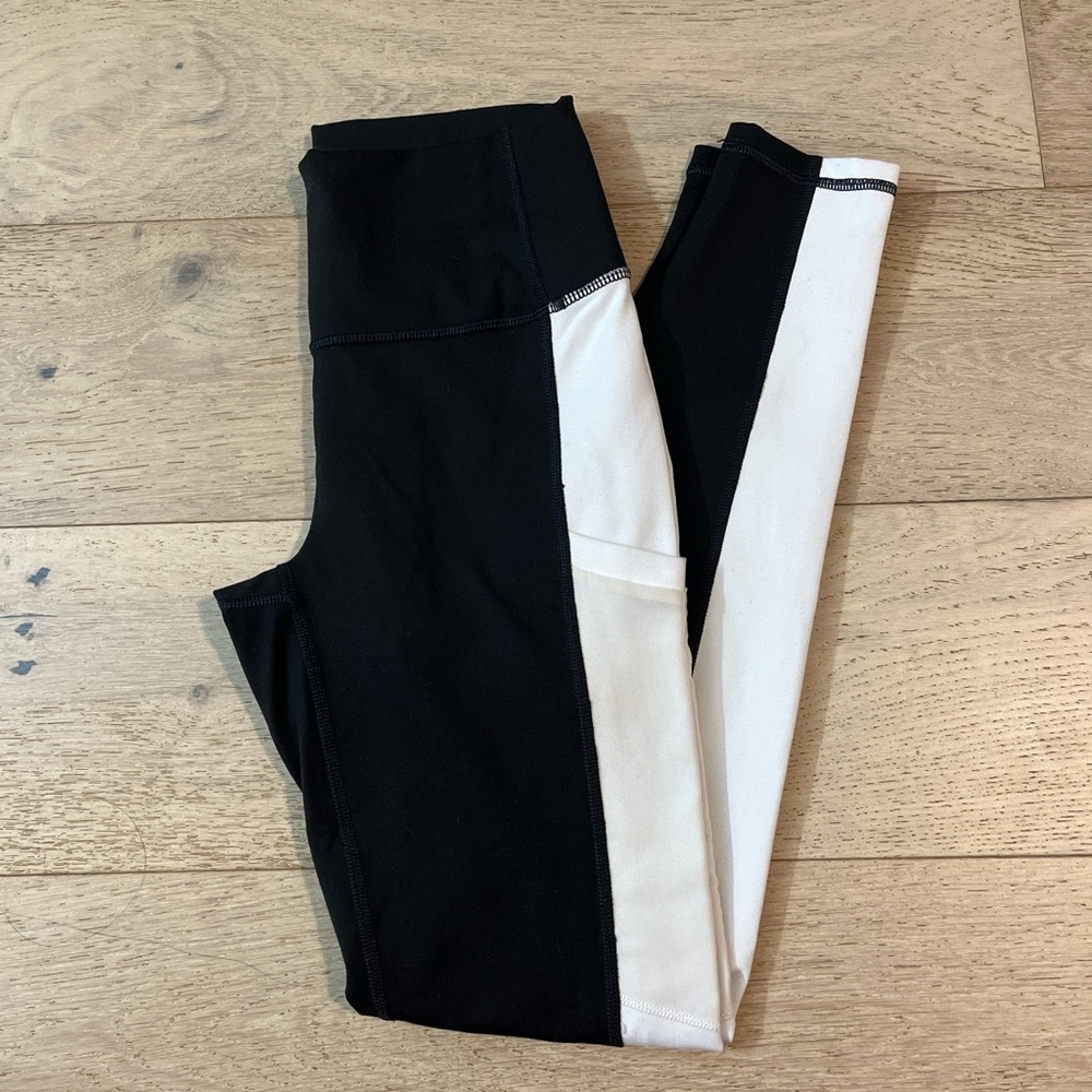 Fabletics Black and White Leggings